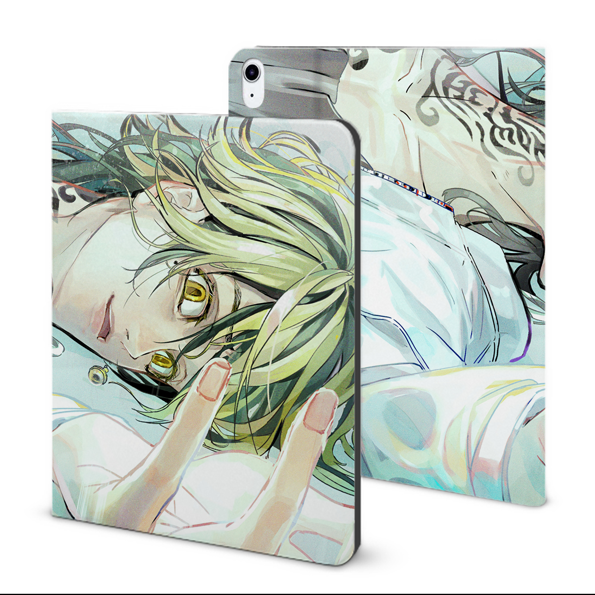 （画像用） 東京リベンジャーズ Tokyo Revengers IPad ケース ブック型 PUレザー TPU 耐衝撃 軽量 薄型 ペン収納なし 全面保護 IPad 各モデル対応